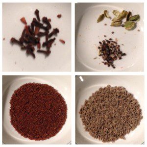 Spices for butter chicken