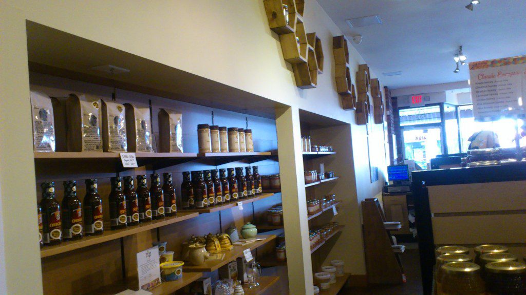 Main Street Honey Shoppe inside