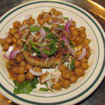 Curried chickpeas by Gurpreet Chana