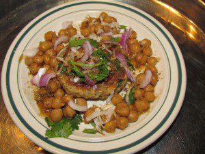Curried chickpeas by Gurpreet Chana