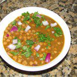 Curried chickpeas