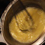 Stirring the avgolemono