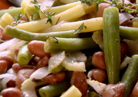 GaddAbout Eating Three Bean Salad