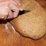 Cutting the dough