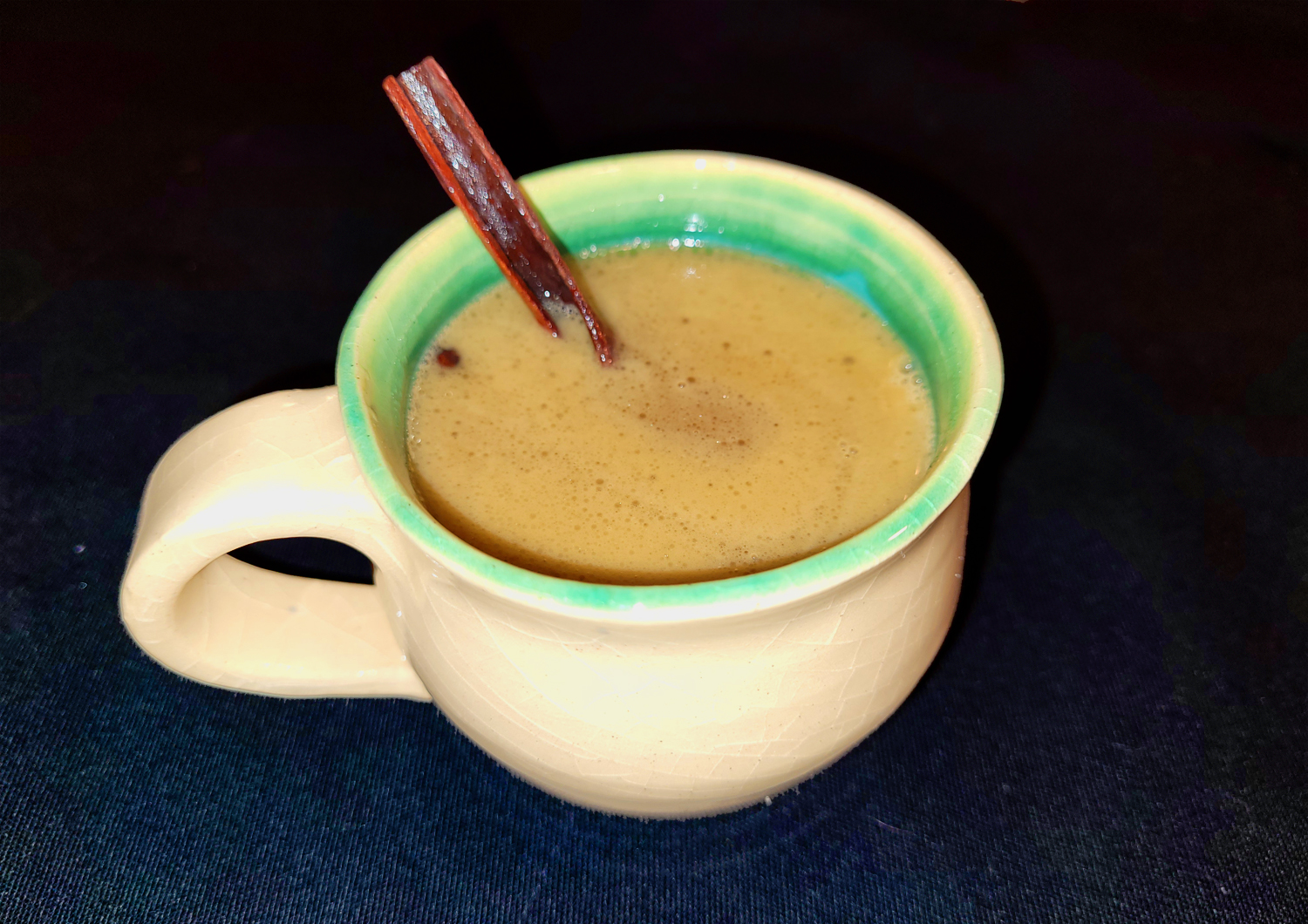 Hot buttered rum