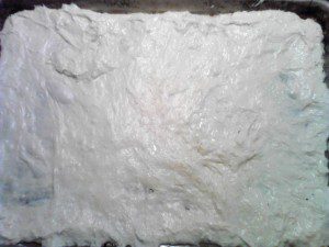 Pizza Dough Stretched