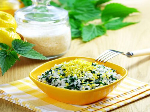 Nettle Risotto