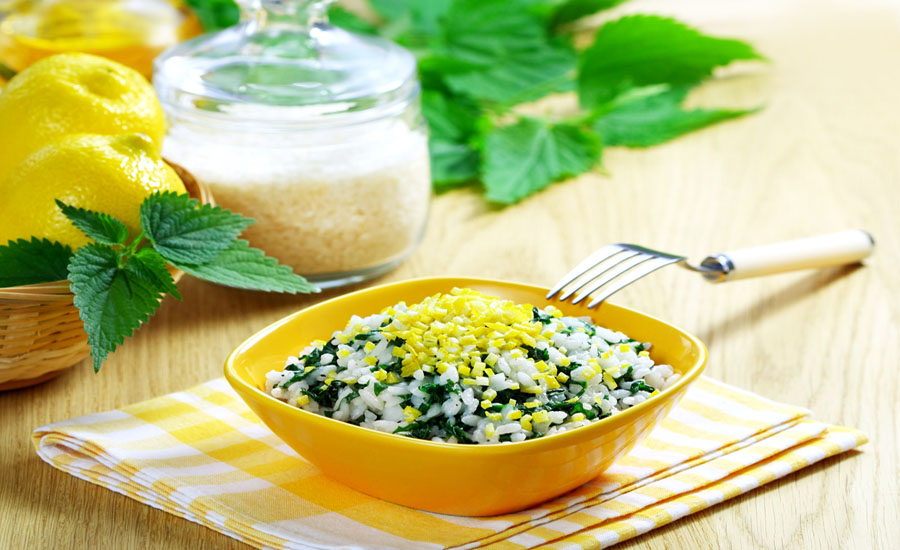 Nettle Risotto
