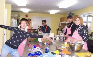 Cowichan Community Kitchen in Use