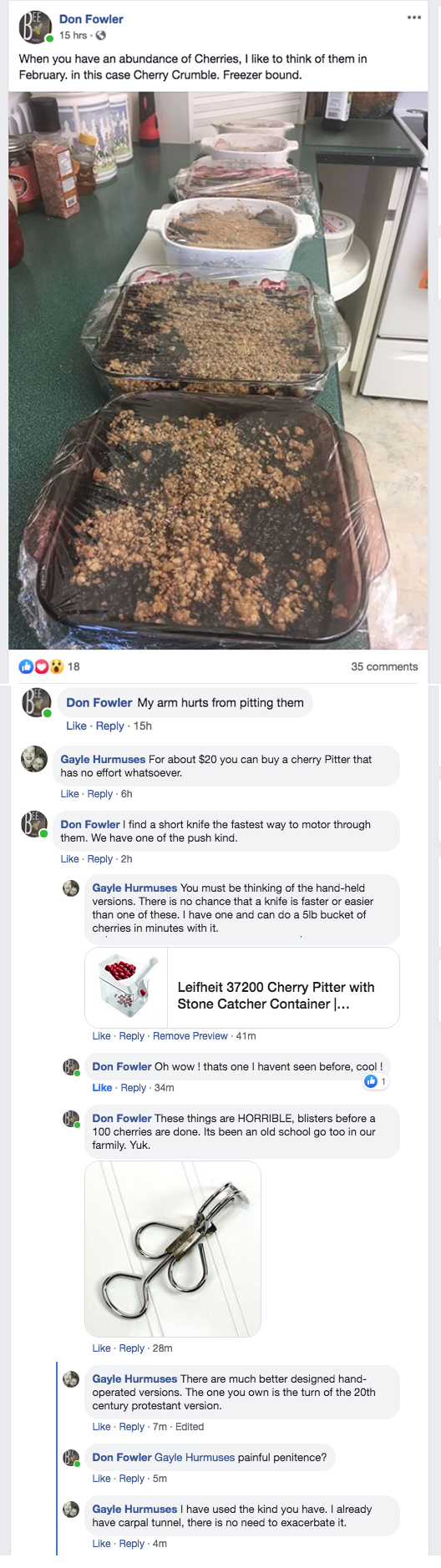 Cherry Chat with Don Fowler