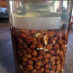 Soaking Beans for Sopa de Garbanzo