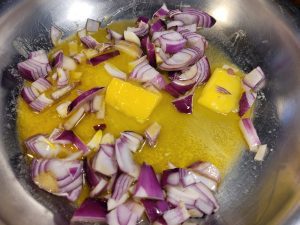 Onions in Kerry Gold butter
