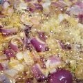 Frying onions
