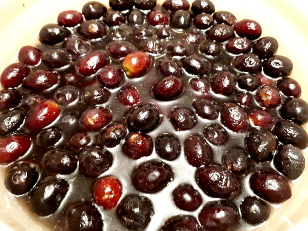 Olives in brine
