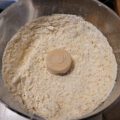 Almond flour with icing sugar