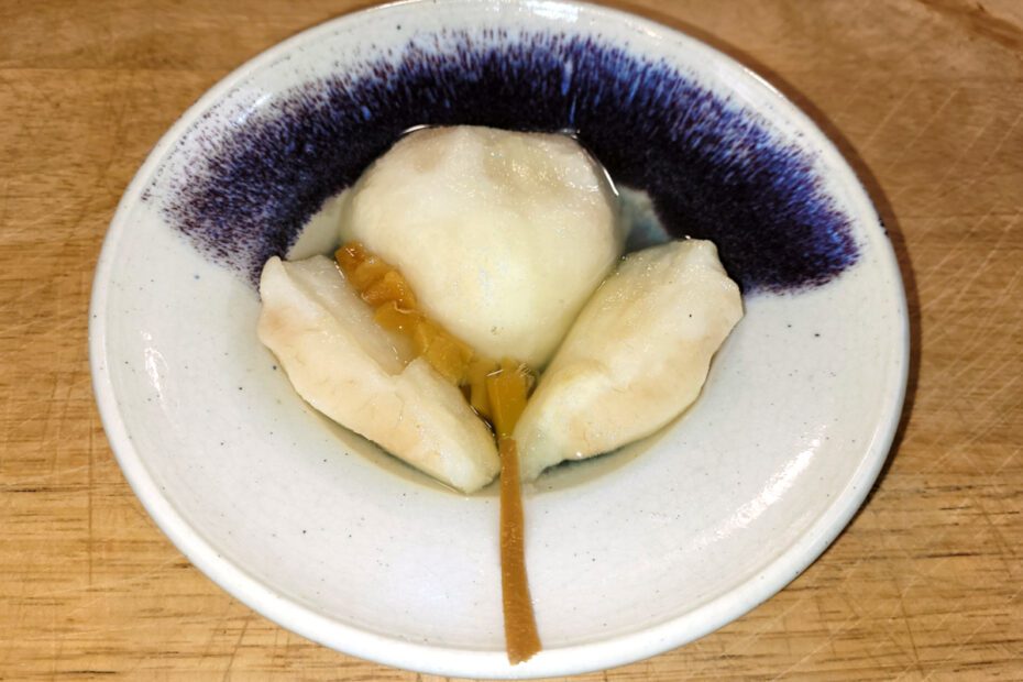 Ginger Poached Pears