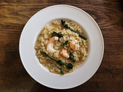 Spot Prawn Risotto
