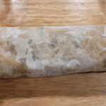 Spanakopita, wrapped and ready to bake